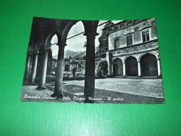 Cartolina Bisuschio ( Varese ) - Villa Cicogna Mozzoni - …
