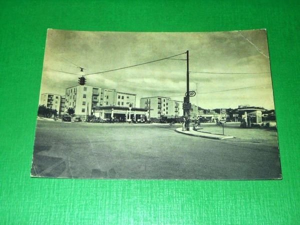 Cartolina Alessandria - Piazza Gobetti 1955