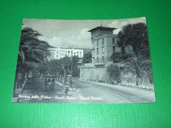 Cartolina Riviera delle Palme - Finale Ligure - Hotel Moroni …