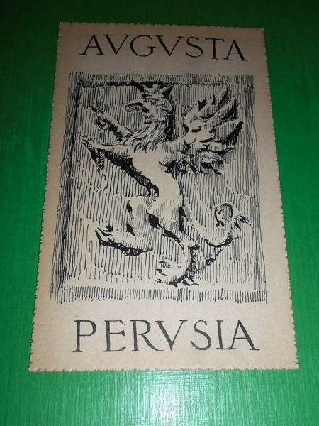 Cartolina Perugia - Augusta Perusia 1925 ca