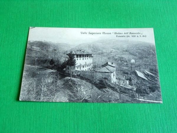 Cartolina Valle Superiore Mosso - Molino dell' Avvocato - Ponente …