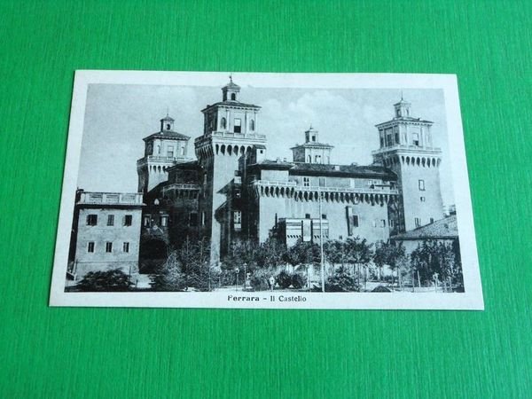 Cartolina Ferrara - Il Castello 1925 ca