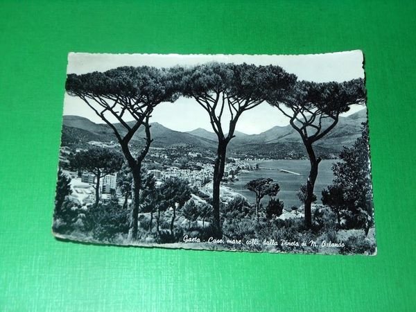 Cartolina Gaeta - Panorama dalla Pineta di M. Orlando 1955 | Immagine Gallery 1