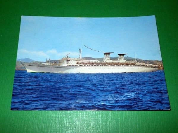 Cartolina Navi T/N Raffaello - Ammiraglia della Flotta Italiana 1967