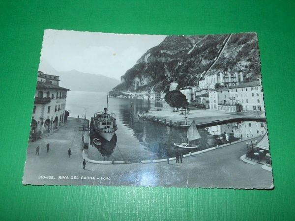 Cartolina Riva del Garda - Porto 1950