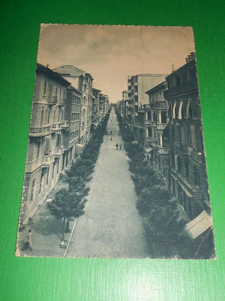 Cartolina Asti - Corso Dante 1942