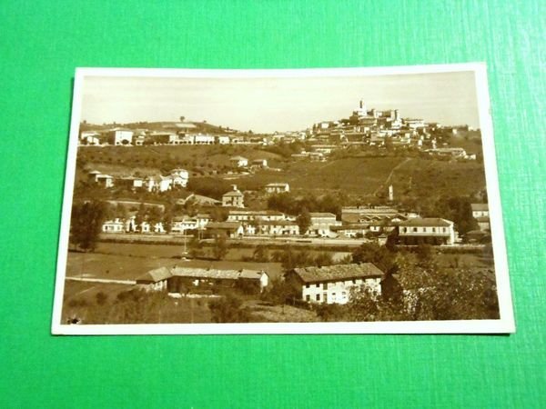 Cartolina Montegrosso d' Asti - Panorama 1940