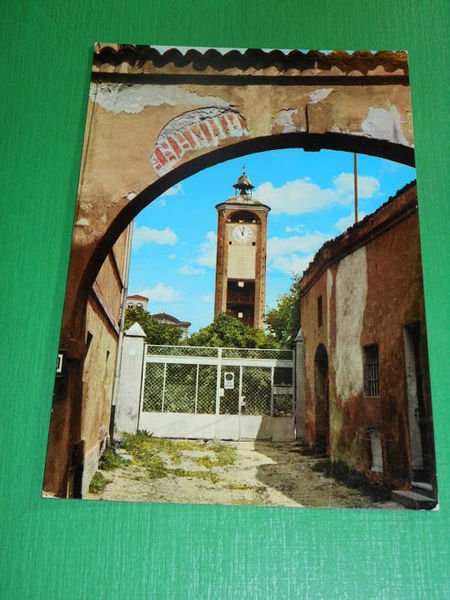 Cartolina Castellazzo Bormida - Torre dell' orologio 1965 ca | Immagine Gallery 1