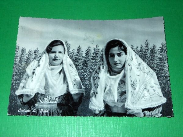 Cartolina Costume di Osilo ( Sassari ) 1953