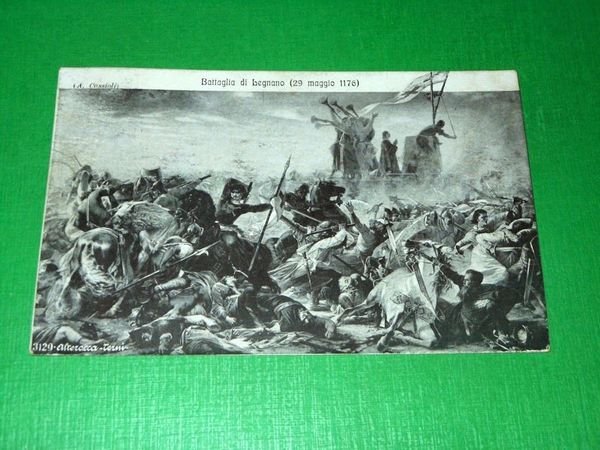 Cartolina La Battaglia di Legnano ( 29 Maggio 1176 )