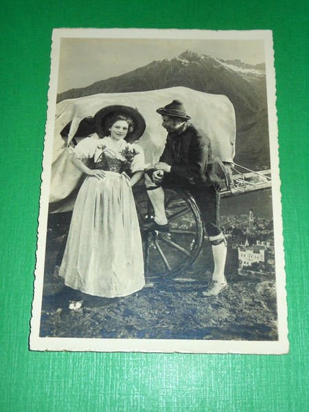 Cartolina Costumi dell' Alto Adige - Merano e dintorni 1940 …