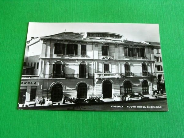 Cartolina Cosenza - Nuovo Hotel Excelsior 1955 ca