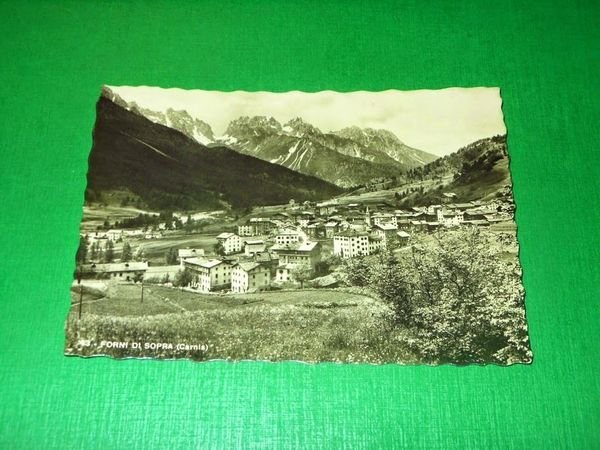Cartolina Forni di Sopra ( Carnia ) - Panorama 1949 | Immagine Gallery 1