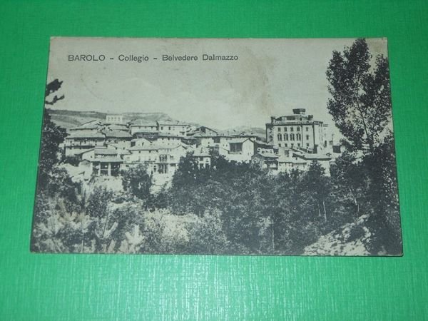 Cartolina Barolo - Collegio - Belvedere Dalmazzo 1910