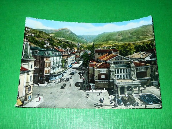 Cartolina Merano - Scorcio panoramico 1958