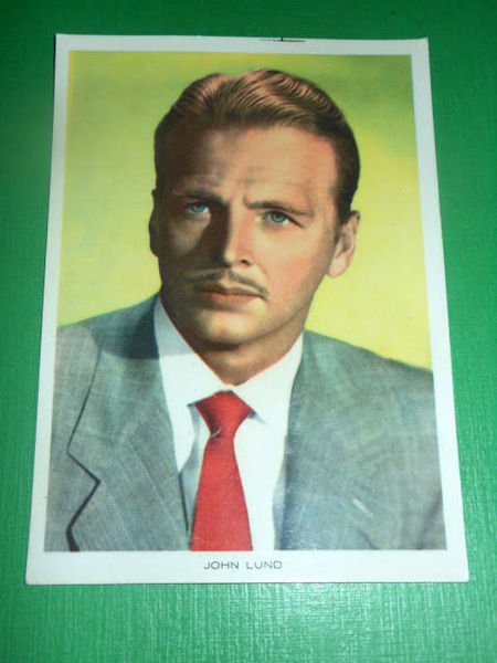 Cartolina Cinema Film - Attore John Lund ( 1911 - …