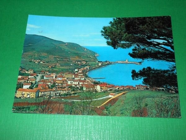 Cartolina Isola d' Elba - Marciana Marina - Panorama 1960.