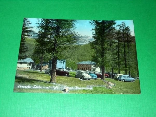 Cartolina Ceresole Reale - Scorcio panoramico 1960.