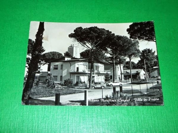 Cartolina Milano Marittima ( Cervia ) - Ville in Pineta …