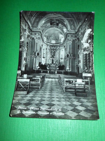 Cartolina Ottone ( Piacenza ) - Chiesa Parrocchiale di S. …