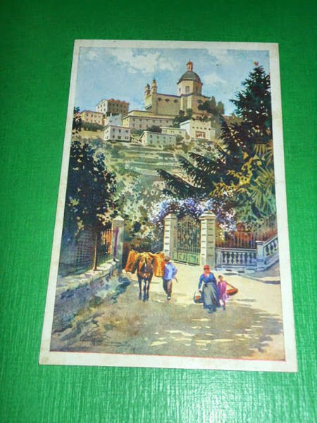 Cartolina Città di San Remo - La Madonna della Costa …
