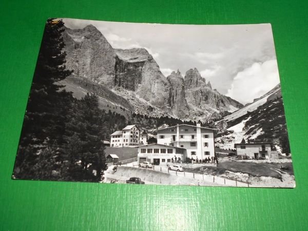 Cartolina Dolomiti - Rifugio Gardeccia e Rifugio Stella Alpina 1964