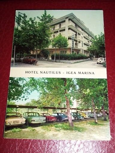 Cartolina Igea Marina - Hotel Nautilus 1970 ca