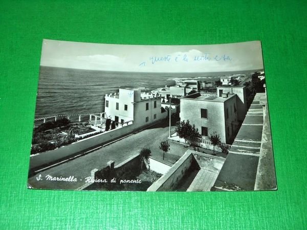 Cartolina Santa Marinella - Riviera di ponente 1955 ca | Immagine principale