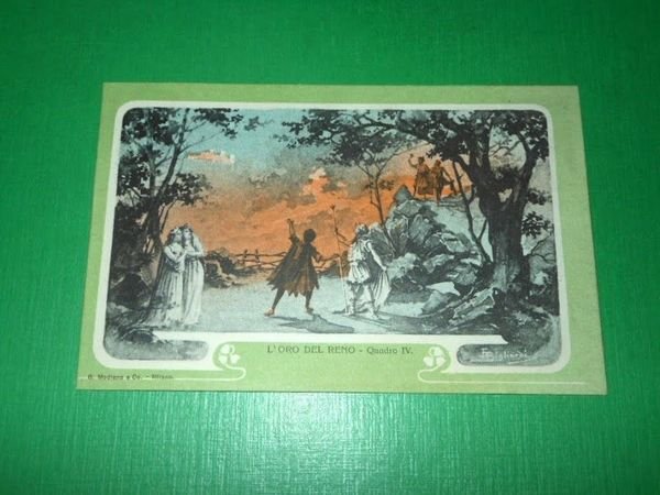 Cartolina Milano - Teatro alla Scala 1903 - L'oro del … | Immagine principale