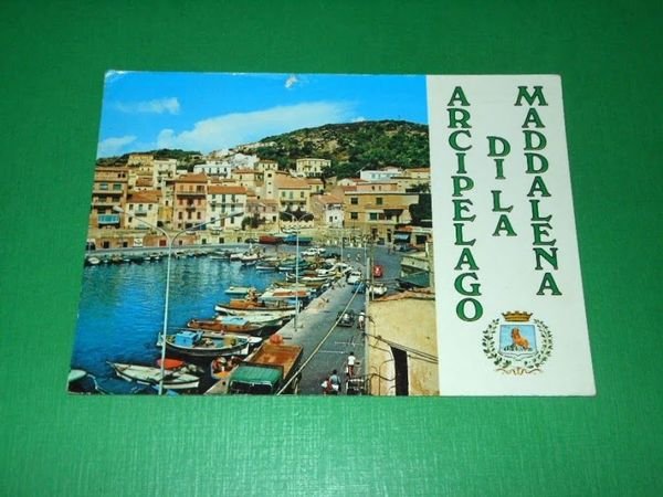 Cartolina Arcipelago di La Maddalena - Cala Gavetta 1975