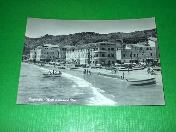 Cartolina Laigueglia - Hotel e pensione Nesi 1950 ca. * | Immagine principale