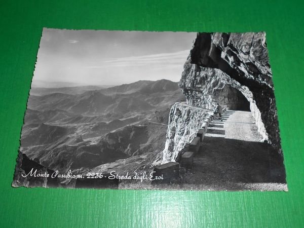 Cartolina Monte Pasubio - Strada degli Eroi 1950 ca