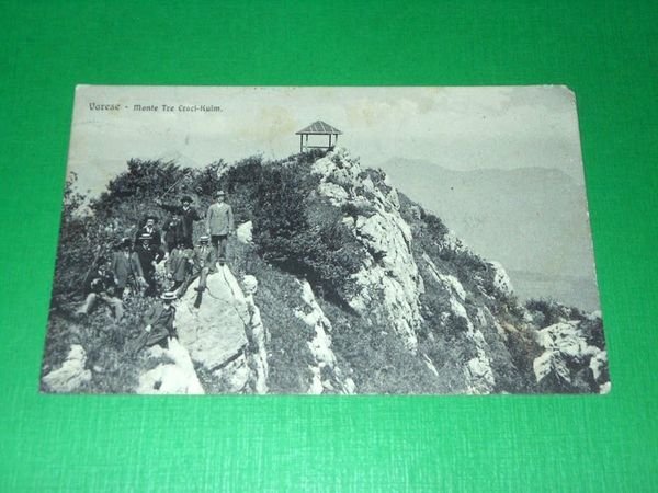 Cartolina Varese - Monte Tre Croci-Kulm 1913