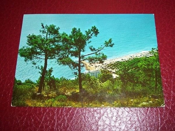 Cartolina Ceriale - Camping Comunale 1970 ca