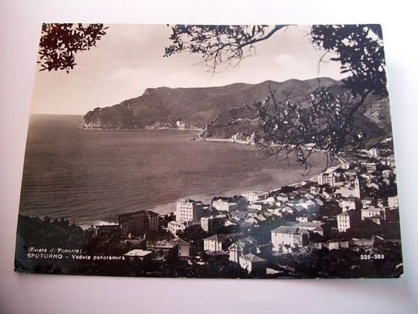 Cartolina Spotorno - Veduta panoramica 1962