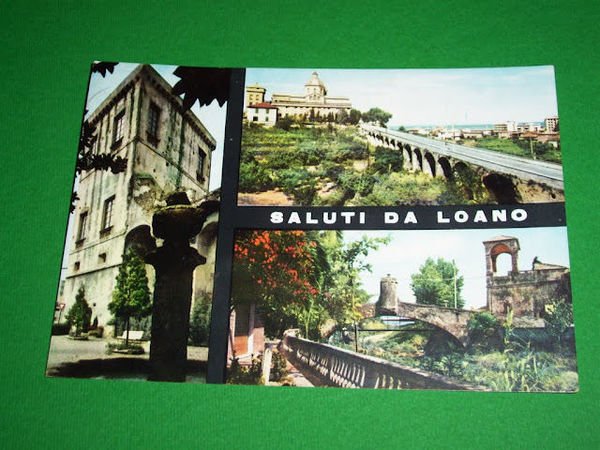 Cartolina Loano - Vedute diverse 1964