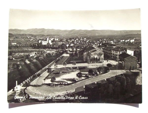 Cartolina Gorizia - Panorama 1954