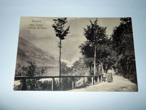Cartolina Recoaro - Villa Lonigo e Vallata dell' Agno 1920 …
