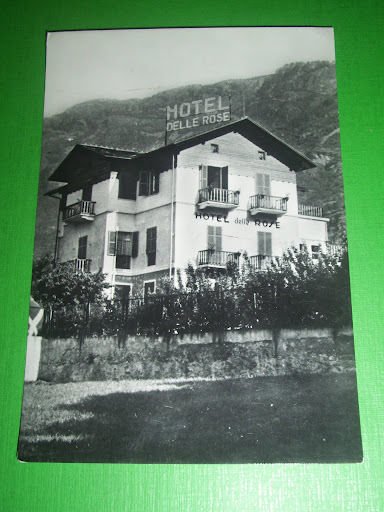 Cartolina Saint Vincent - Hotel delle Rose 1957