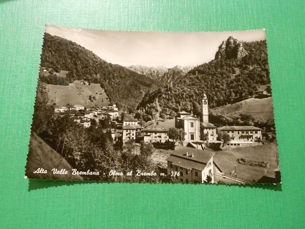 Cartolina Alta Valle Brembana - Olmo al Brembo 1959