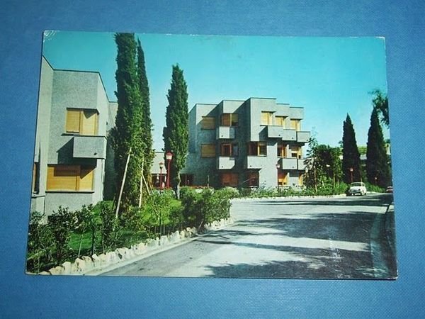 Cartolina Bordighera - Casa Ferie dipendenti ATM 1968.