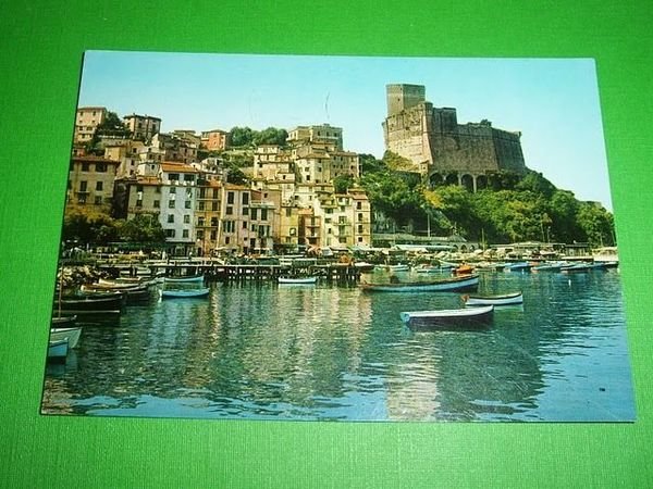 Cartolina Lerici - L' antico castello 1968