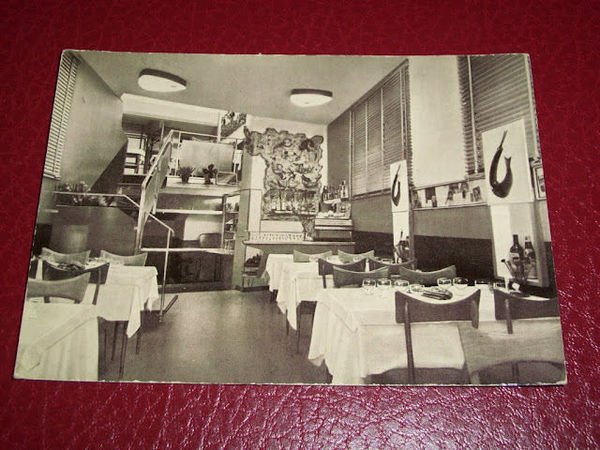 Cartolina Sanremo - Ristorante Gambero Rosso 1960 ca