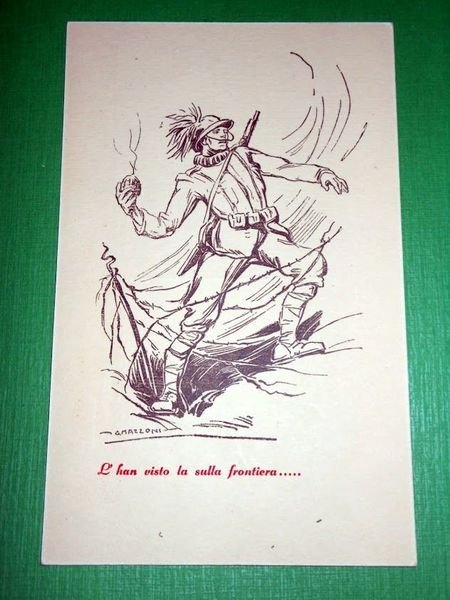 Cartolina Militaria - Ass. Naz. Bersaglieri - Sez. E. Arimondi …