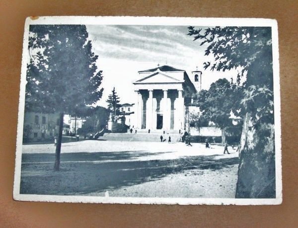 Cartolina Udine - Basilica B.V. delle Grazie 1955.