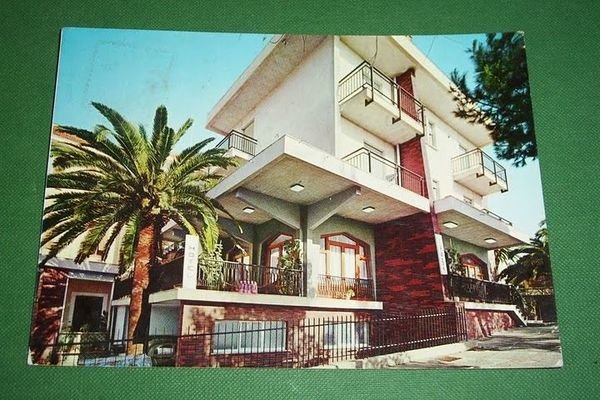 Cartolina Borgio Verezzi - Hotel Villa Rose 1968