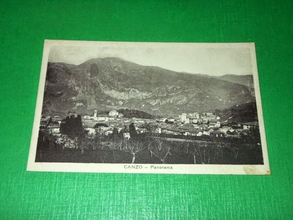 Cartolina Canzo - Panorama 1940