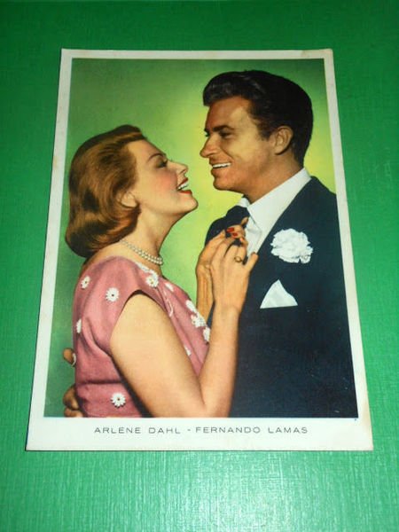Cartolina Cinema Film - Attori Arlene Dahl e Farnando Lamas …