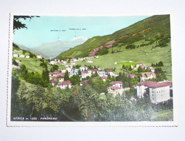 Cartolina Aprica - Panorama 1969 ca