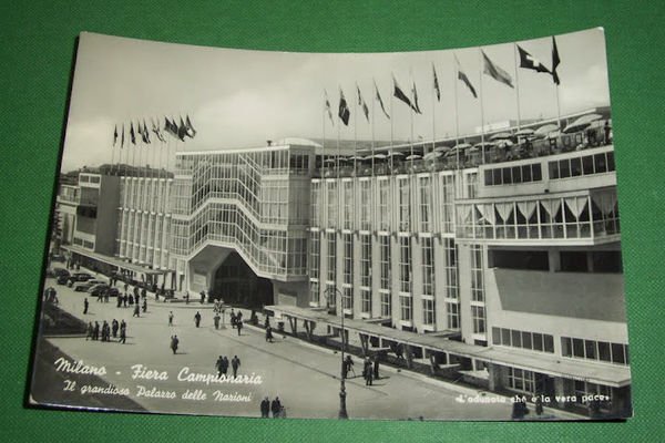 Cartolina Milano - Fiera Campionaria 1950 ca